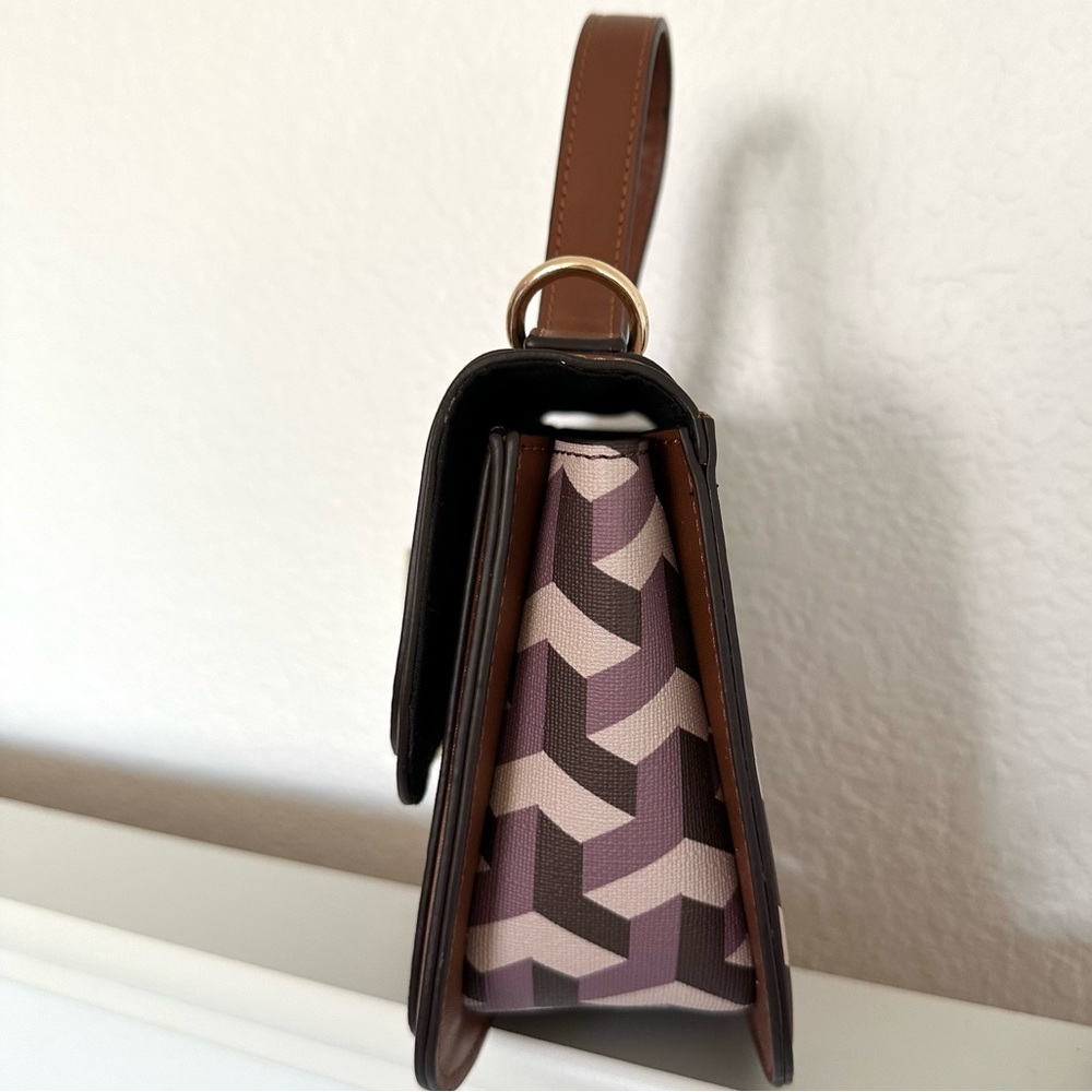 Print Crossbody With Pattern Webbed Shoulder Stra… - image 4